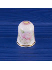 Elysian наперсток Waterlily, винтажный, коллекционный, Thimble Collectors Club, в оригинальной коробочке с брошюрой