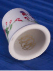 DuBarry наперсток Fuchsias, винтажный, коллекционный, фарфоровый, Thimble Collectors Club, Франция, 1990-е годы