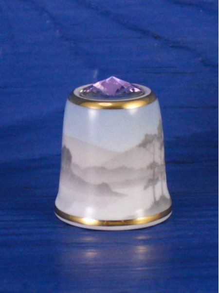 Наперсток с пейзажем из коллекционной серии Dreams of Tranquility от Sutherland