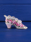 Coalport туфелька Rose Cluster, миниатюрная, винтажная, коллекционная, декоративная