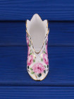 Coalport туфелька Rose Cluster, миниатюрная, винтажная, коллекционная, декоративная