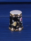 Mino наперсток Oriental Splendour, винтажный, коллекционный, Thimble Collectors Club, в оригинальной коробочке с брошюрой