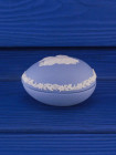 Wedgwood шкатулка в форме яйца, винтажная, бисквитный фарфор, джаспер