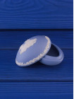 Wedgwood шкатулка в форме яйца, винтажная, бисквитный фарфор, джаспер