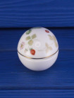 Wedgwood шкатулка в форме яйца Wild Strawberry, винтажная, фарфоровая