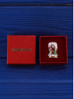 Caverswall наперсток Christmas Рождество 1993, винтажный, коллекционный, Thimble Collectors Club