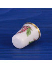 Винтажный коллекционный наперсток Foxglove - Flower of the Year 1992, изготовленный Spode специально для Thimble Collectors Club. Англия, 1992 год