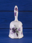 Колокольчик с изображением фиалок дизайна Victorian Violets от Hammersley