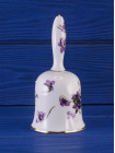 Колокольчик с изображением фиалок дизайна Victorian Violets от Hammersley