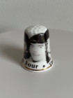 Винтажный коллекционный наперсток Fab Four с изображением солистов группы Beatles (Биттлз)