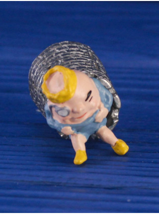 Коллекционный наперсток из пьютера Humpty Dumpty от Warwick Thimbles с объемной подвижной фигуркой Шалтая-Болтая