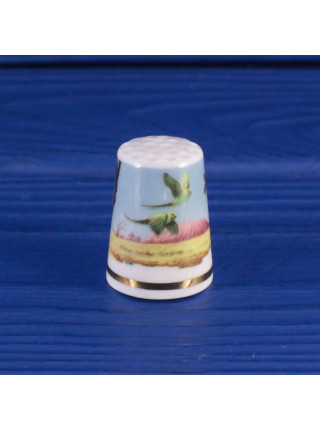 Коллекционный винтажный наперсток Kangaroo от Impress Ceramics, Thimble Collectors Club, Австралия, 1990-е годы
