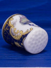 Takuya наперсток Peacock, коллекционный, винтажный, фарфоровый, Thimble Collectors Club, Япония, 1994 год