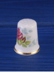 Princess Royale наперсток Royal Rose, винтажный, коллекционный, фарфоровый, Thimble Collectors Club