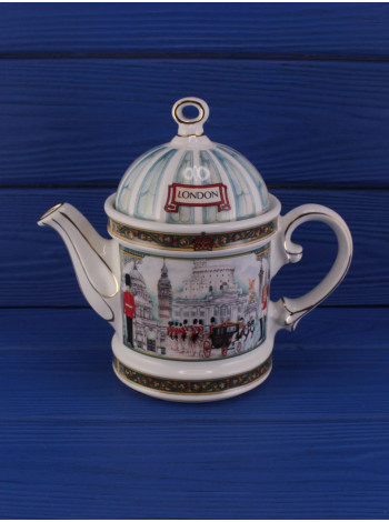 Винтажный заварочный чайник Horseguards (Конная гвардия) из коллекционной серии London Heritage Collection (Наследия Лондона) от Sadler