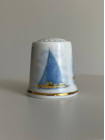 Zapf Porzellan наперсток Ocean Racer, винтажный, коллекционный, фарфоровый, Thimble Collectors Club