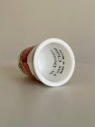 St Donats наперсток Strawberries, коллекционный, винтажный, Thimble Collectors Club