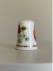 St Donats наперсток Strawberries, коллекционный, винтажный, Thimble Collectors Club