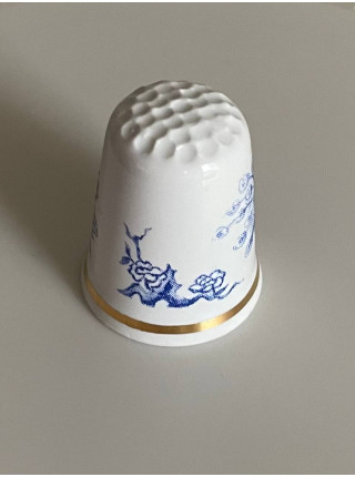 Винтажный коллекционный наперсток Peacock, выпущенный специально для Thimble Collector Guild