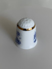 Moschendorf Porzellan наперсток Dutch Girl, Dutch Children, винтажный, коллекционный, Thimble Collectors Club, Германия, 1996 год
