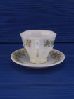 Коллекционная миниатюрная чайная пара Spring (Весна) от Royal Doulton с иллюстрациями  Jill Barklem (Джилл Барклем), (Brambly Hedge) Ежевичная Поляна