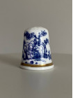 Royal Worcester наперсток Cannon Ball, винтажный, фарфоровый, коллекционный