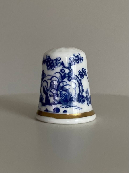 Royal Worcester наперсток Cannon Ball, винтажный, фарфоровый, коллекционный
