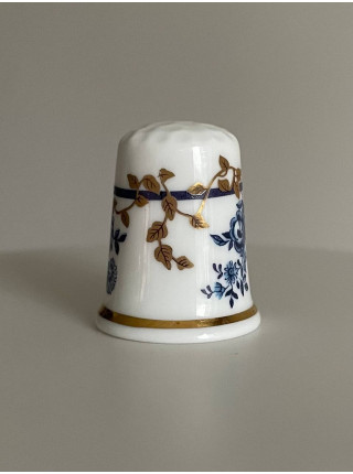 Винтажный коллекционный наперсток Dry Blue Flowers от Royal Worcester