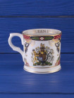 Royal Worcester кружка, чашка Diamond Jubilee, винтажная, коллекционная, фарфоровая