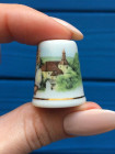 Bernadotte наперсток Mother and Child, коллекционный, винтажный, Thimble Collectors Club, Чехословакия, 1993 год