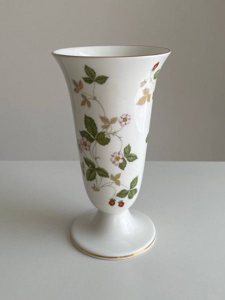 Wedgwood ваза Wild Strawberry для цветов и сухоцветов, винтажная, фарфоровая