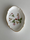 Wedgwood блюдце Wild Strawberry для украшений и мелочей, винтажное, фарфоровое