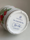 Большая винтажная фарфоровая ваза The Garden Bird Vase из ограниченной серии от Franklin Porcelain