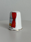 Винтажный коллекционный наперсток Christmas 1999, выпущенный специально для Thimble Collector Guild к Рождеству 1999 года