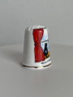 Винтажный коллекционный наперсток Christmas 1999, выпущенный специально для Thimble Collector Guild к Рождеству 1999 года
