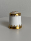Винтажный коллекционный наперсток с логотипом компании Royal Crown Derby