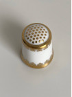 Винтажный коллекционный наперсток с логотипом компании Royal Crown Derby
