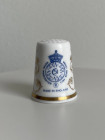Винтажный коллекционный наперсток с логотипом компании Royal Worcester