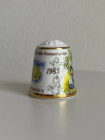 Винтажный коллекционный наперсток The Girl Guide Association 1910-1985, выпущенный Sutherland к 75-летию благотворительной организации для девочек