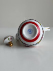 Винтажный миниатюрный чайник из коллекционной серии Miniature Teapot Collection от Porcelain Art с цветами
