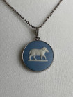Винтажная подвеска Овен (Aries) редкого дизайна серии Знаки Зодиака от Wedgwood