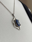 Винтажная камея в роскошной серебряной оправе редкого дизайна от Wedgwood