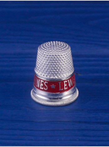 Винтажный наперсток Lewensteins Naaimachines из коллекционной серии Advertising Thimbles (рекламные наперстки)