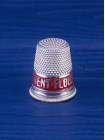 Винтажный наперсток Stanards Royal Patent Flour из коллекционной серии Advertising Thimbles (рекламные наперстки)