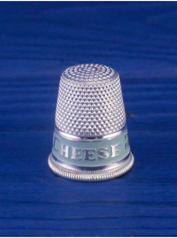 Винтажный наперсток Swifts Cheese thimble foreign из коллекционной серии Advertising Thimbles (рекламные наперстки)