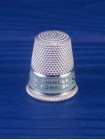 Винтажный наперсток Swifts Cheese thimble foreign из коллекционной серии Advertising Thimbles (рекламные наперстки)