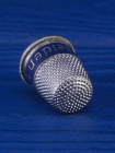 Винтажный наперсток Zwicky Nahseiden из коллекционной серии Advertising Thimbles (рекламные наперстки)