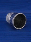 Винтажный наперсток Zwicky Nahseiden из коллекционной серии Advertising Thimbles (рекламные наперстки)