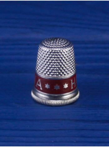 Винтажный наперсток Husovarna из коллекционной серии Advertising Thimbles (рекламные наперстки)