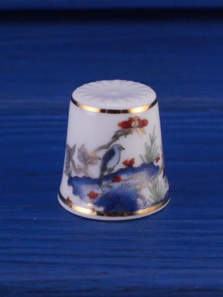 Goho наперсток Hana-Dori винтажный, коллекционный, фарфоровый, Thimble Collectors Club